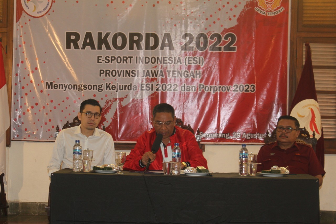 Rakorda ESI Jawa Tengah 2022, Esport Tidak Sekadar Hiburan tapi Ukir Prestasi