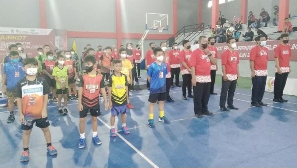 300 Atlet Muda Bulutangkis Ambil Bagian dalam Kejurkot Wali Kota Solo