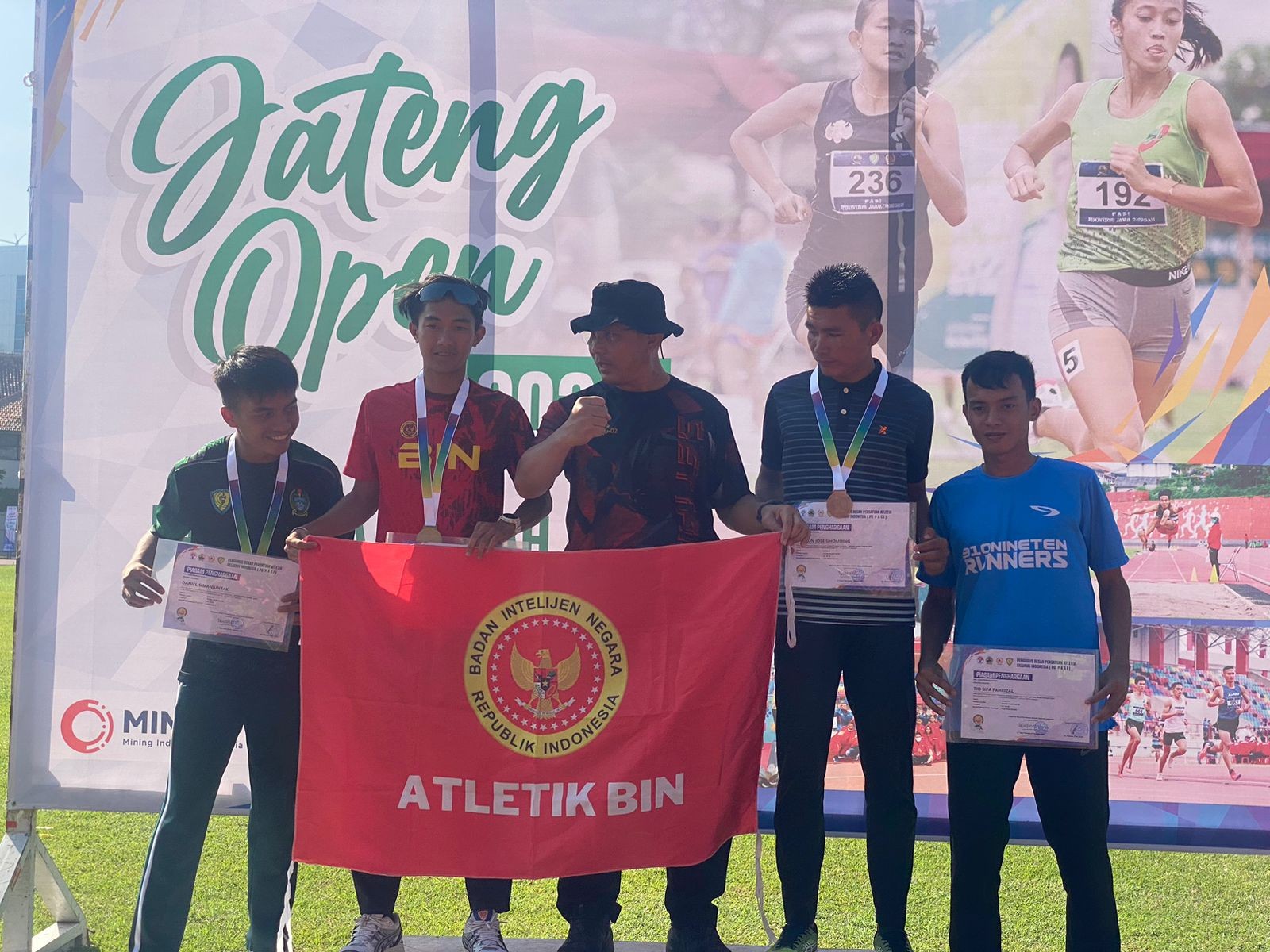 MENGAWALI JATENG OPEN 2024, ATLET PORBIN ROBI SYIANTURI SUKSES MERAIH JUARA PERTAMA