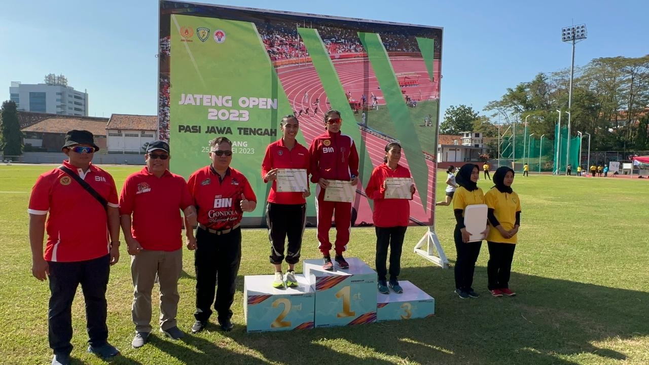 Atlet BIN Juara Dunia, Odekta Tecepat Di JATENG OPEN Kualifikasi PON XXI