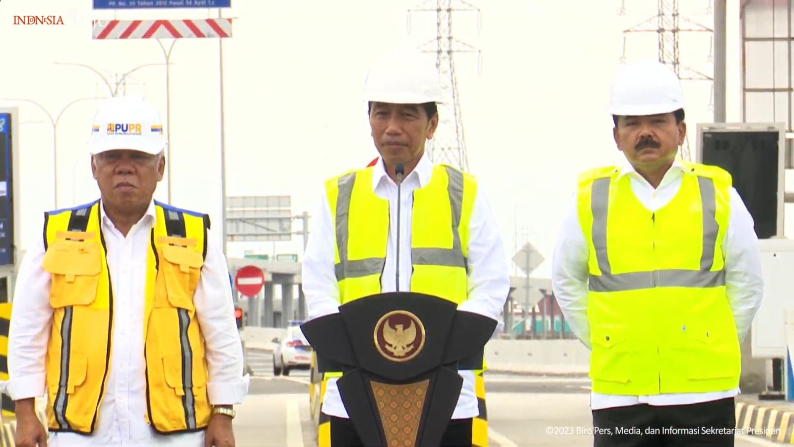 Jokowi Resmikan Tol Semarang-Demak Seksi 2 Ruas Sayung-Demak